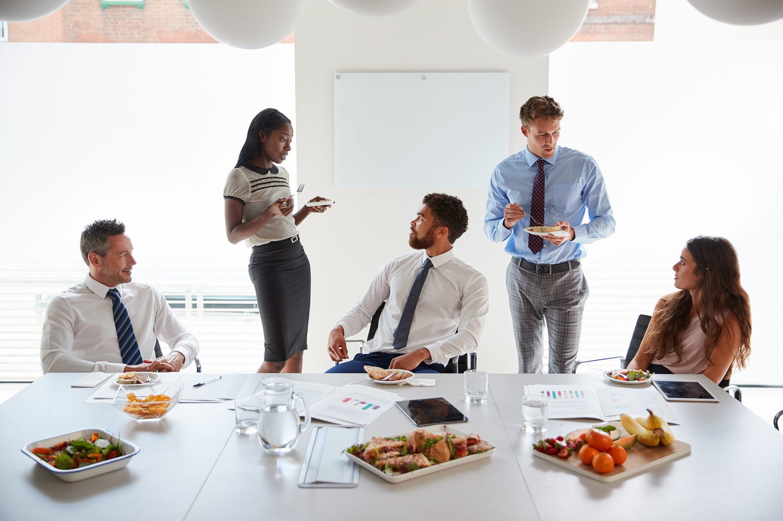 Que diriez-vous de manger équilibrée même au bureau