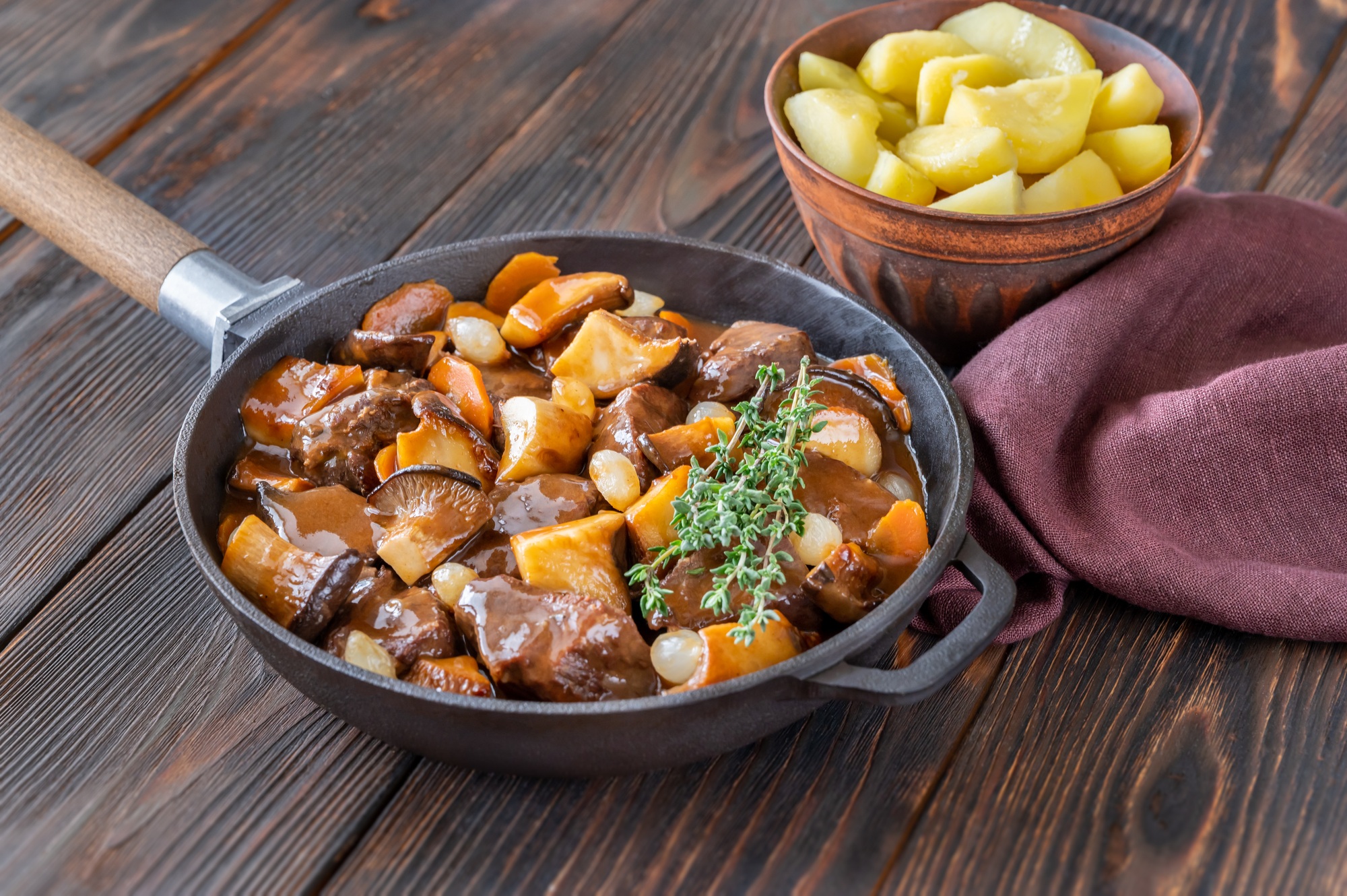 Beef bourguignon - French beef stew