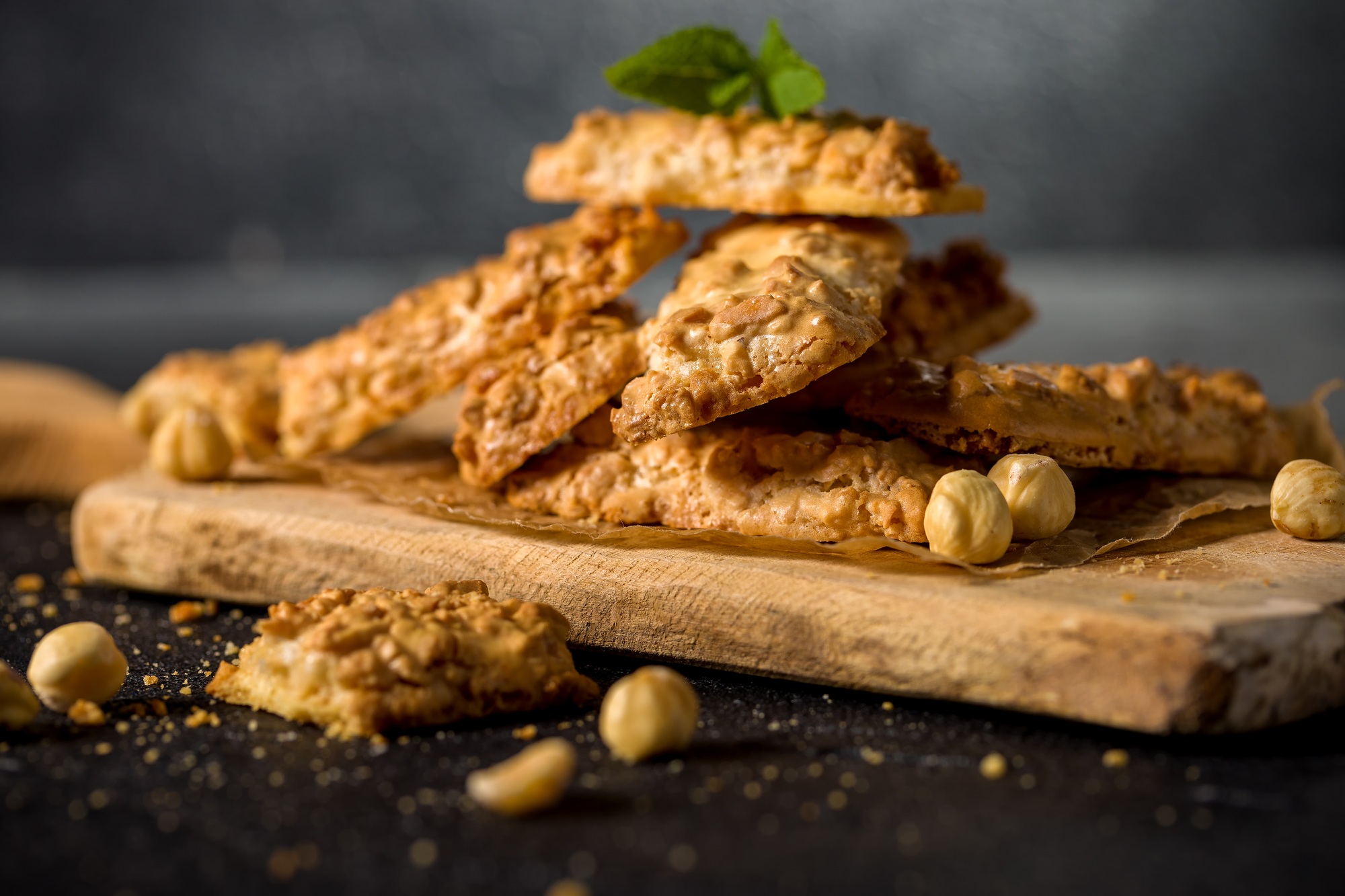 Cookies with hazelnuts