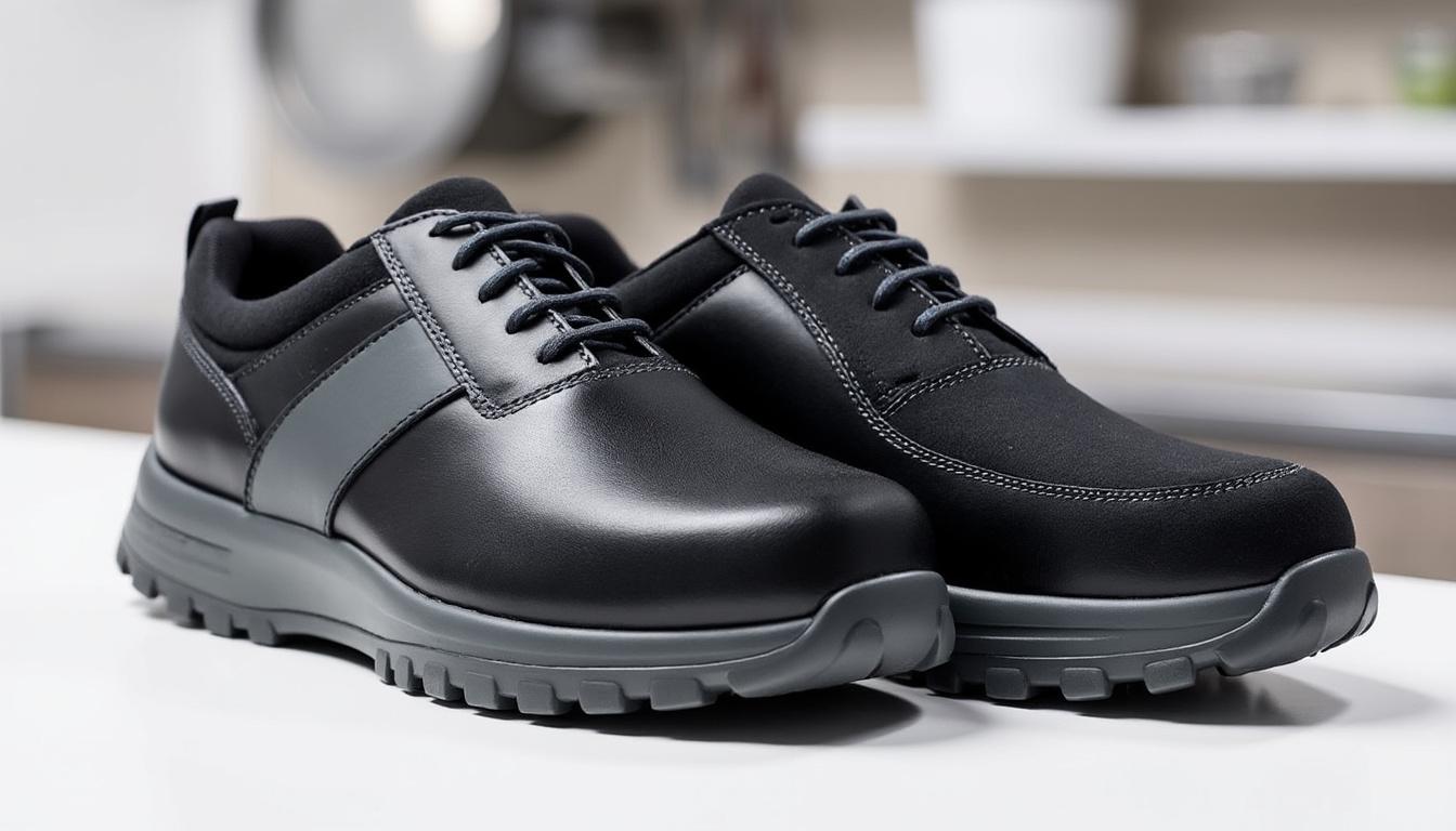 découvrez nos chaussures de sécurité de cuisine à rennes, alliant confort, style et protection pour les professionnels du secteur. protégez vos pieds tout en restant tendance dans votre environnement de travail.