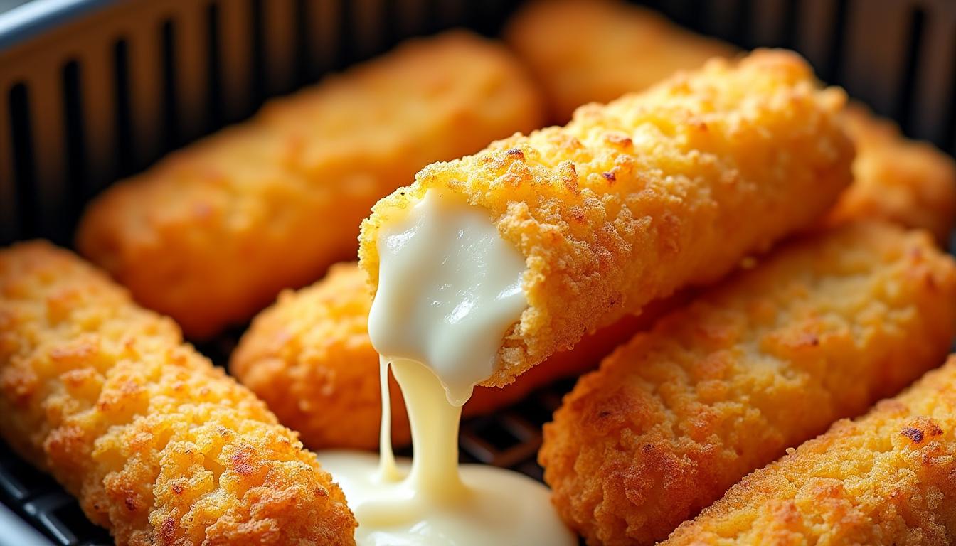 découvrez comment personnaliser vos mozzarella sticks à l'air fryer en ajoutant une variété de garnitures savoureuses. transformez cette recette classique en une expérience délicieuse et unique, parfaite pour vos apéritifs ou vos soirées entre amis!