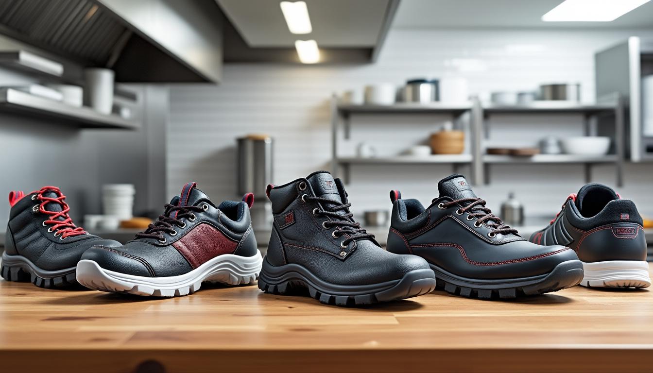 découvrez nos conseils indispensables pour dénicher des chaussures de sécurité de qualité spécialement conçues pour les professionnels de la cuisine. protégez vos pieds tout en alliant confort et style au travail.