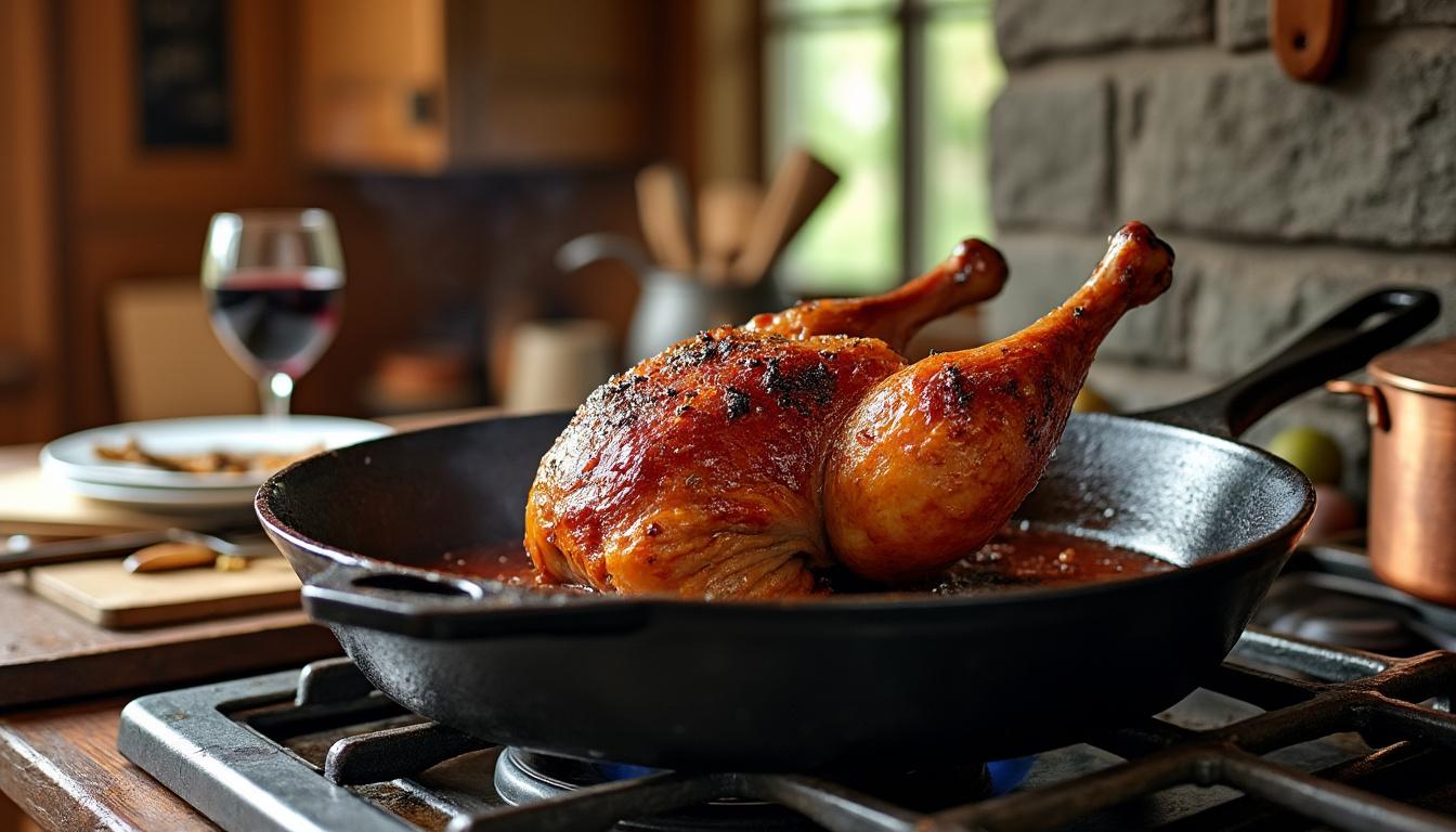 découvrez les meilleures techniques de chefs pour réchauffer une cuisse de canard confite et préserver toute l’authenticité de ses saveurs. astuces simples et conseils professionnels pour un résultat délicieux.