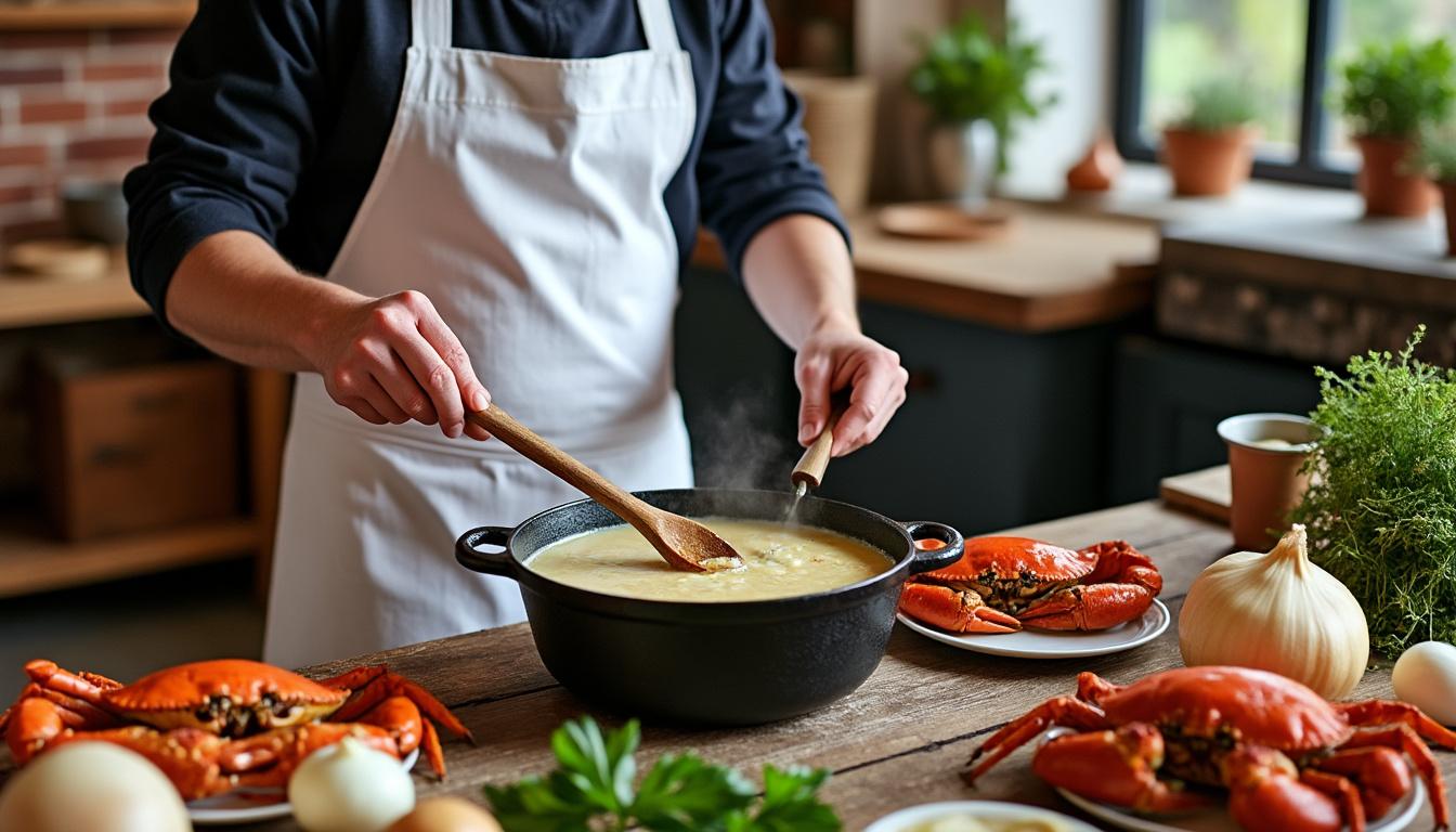 découvrez la soupe de cranquettes, une recette savoureuse et conviviale, idéale pour impressionner vos amis lors de vos dîners. facile à préparer, elle apporte une touche d’originalité à votre table !