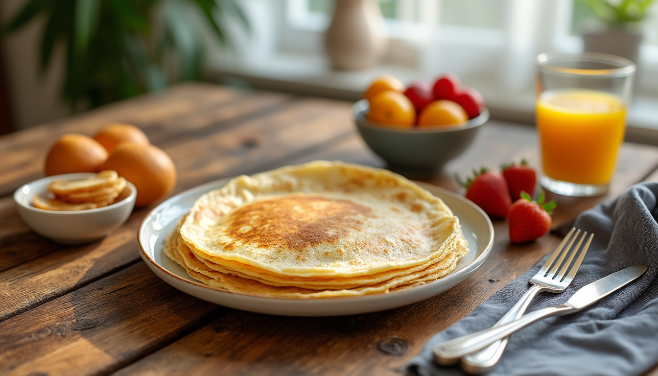 découvrez comment savourer de délicieuses crêpes faibles en calories, idéales pour un brunch gourmand sans culpabilité. astuces, recettes légères et plaisir garanti !