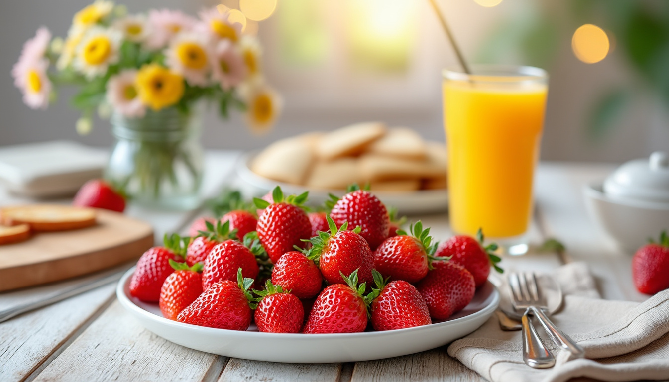 découvrez nos conseils pratiques pour déterminer facilement la quantité idéale de fraises à servir par personne lors d’un brunch, afin de ravir tous vos invités.