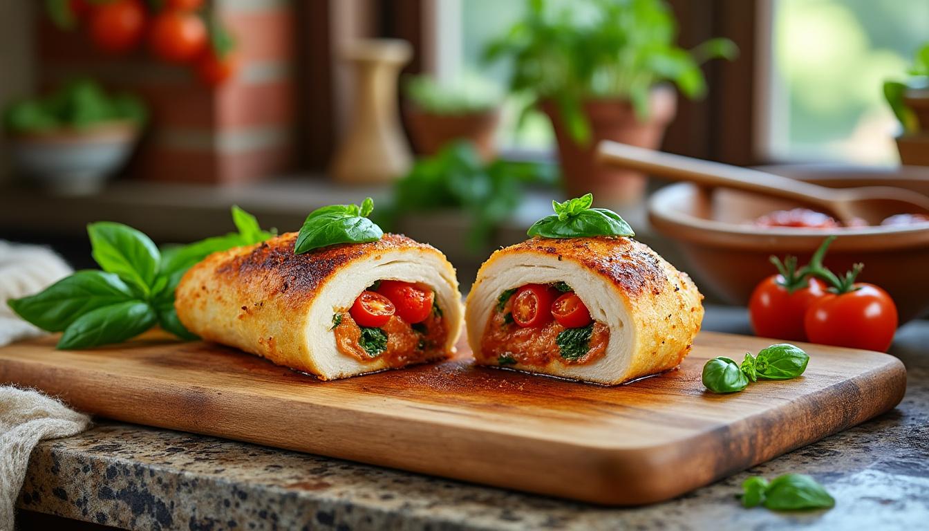 découvrez nos délicieuses recettes de poulet farci à l'italienne, faciles à préparer et parfaites pour régaler toute la famille. savourez des saveurs authentiques qui mettront tout le monde d'accord à table !