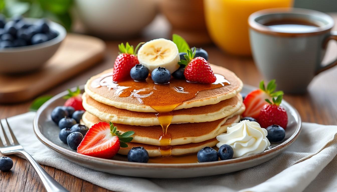 découvrez comment la recette traditionnelle de pancakes de grand-mère peut transformer vos matins en instants gourmands et chaleureux. astuces, saveurs authentiques et conseils pour des pancakes moelleux à partager.