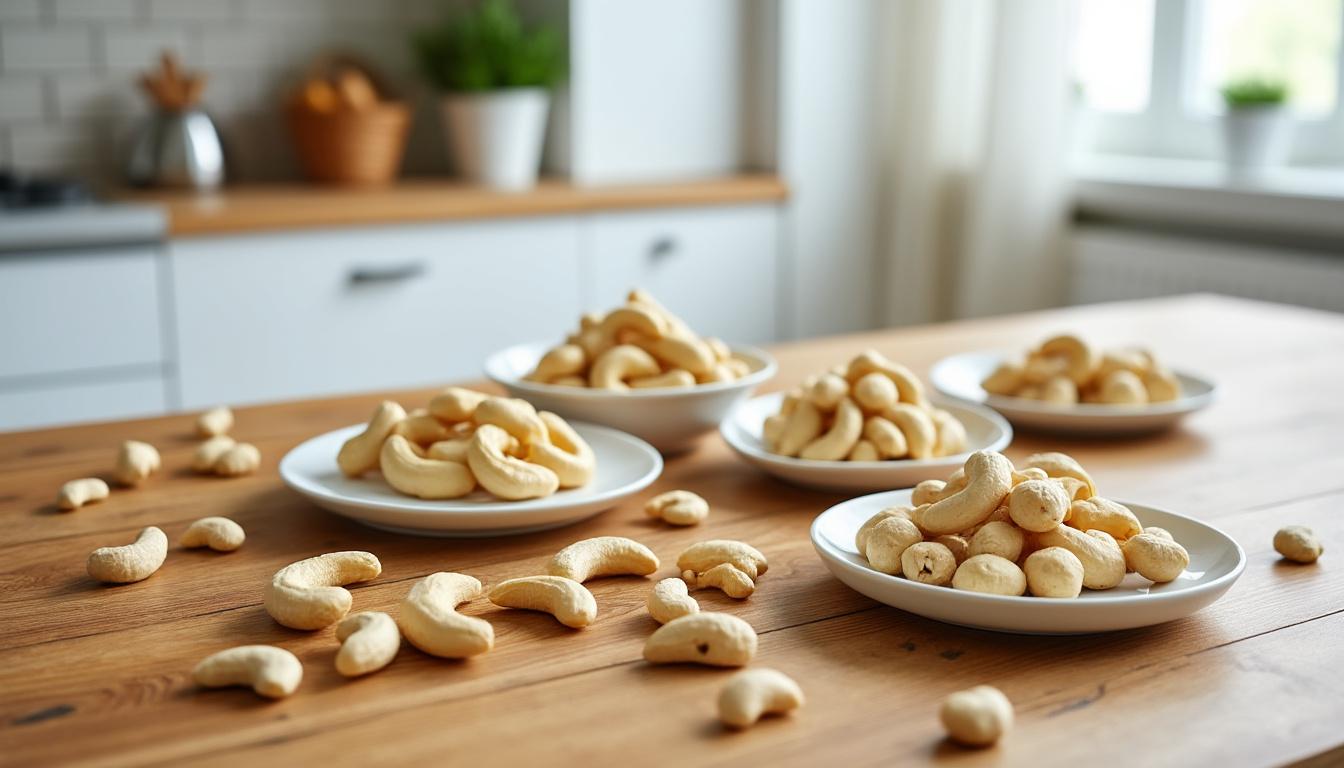 découvrez les effets d'une consommation excessive de noix de cajou sur votre poids, leurs apports caloriques et des conseils pour les intégrer sainement à votre alimentation.