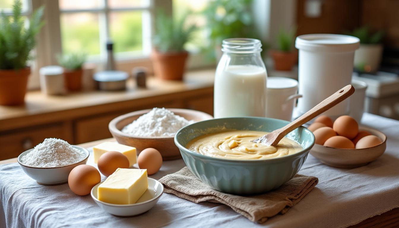 découvrez notre recette revisitée du gâteau au yaourt soufflé, un classique gourmand et léger qui ravira toutes les papilles.