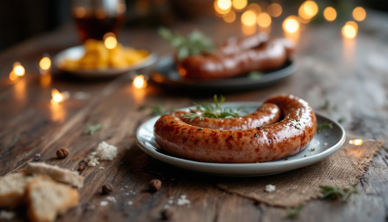 découvrez notre sélection des meilleurs saucissons à savourer durant votre calendrier de l'avent pour des fêtes gourmandes et pleines de saveurs.