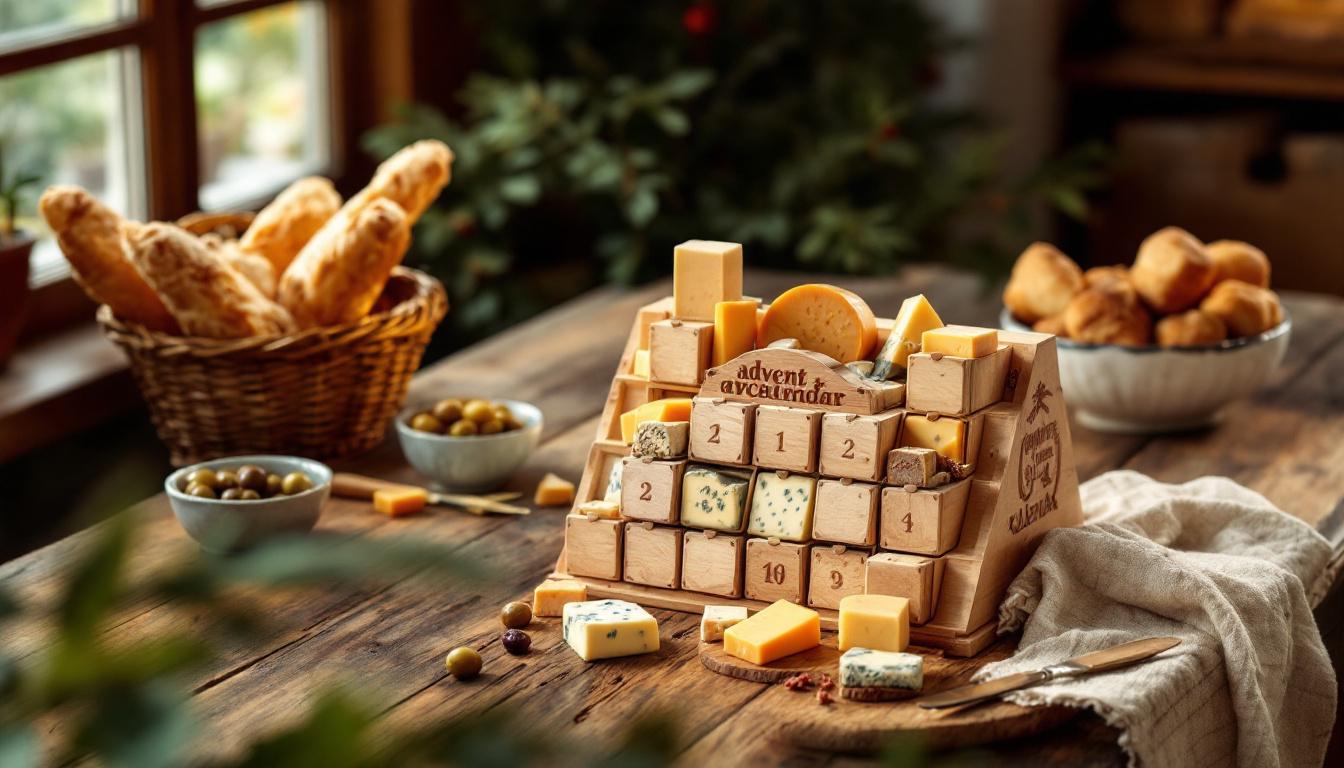 découvrez pourquoi un calendrier de l'avent fromage est le choix parfait pour les fêtes : une dégustation gourmande et originale qui ravira tous les amateurs de fromage.