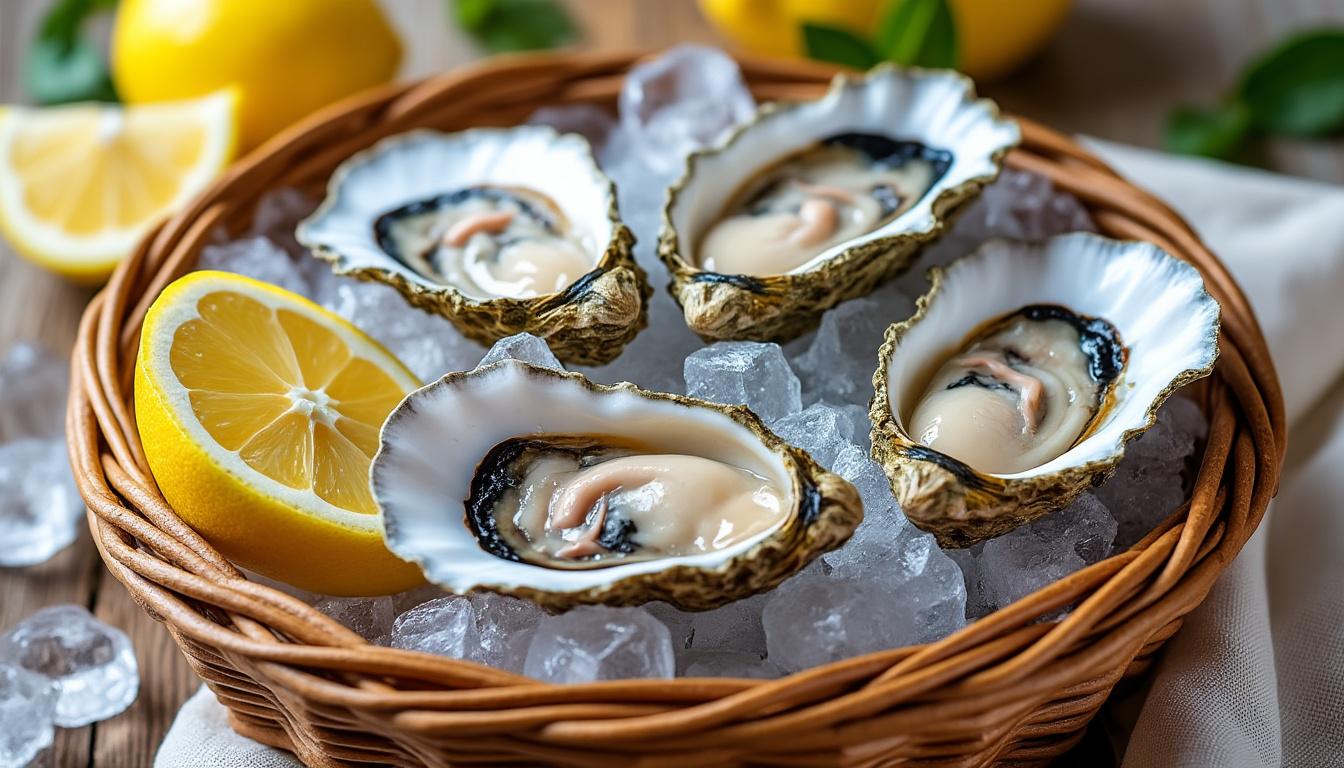 découvrez combien d'huîtres contient une bourriche de 2 kg et comment choisir la quantité idéale pour un parfait accord mets-vins qui émerveillera vos papilles.