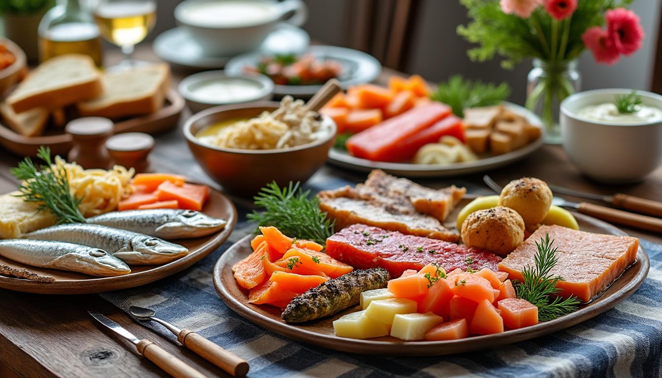 découvrez les variantes régionales du smörgåsbord à travers la scandinavie et plongez dans la richesse culinaire traditionnelle de cette vaste région nordique.