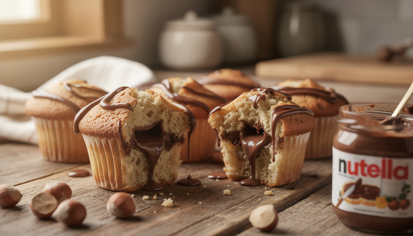 découvrez comment préparer des muffins nutella irrésistibles et moelleux à l'air fryer pour des goûters gourmands en un rien de temps.
