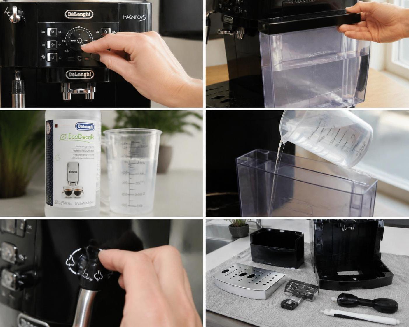 découvrez comment effectuer un détartrage efficace de votre machine à café delonghi magnifica s pour préserver ses performances et garantir un café toujours savoureux.