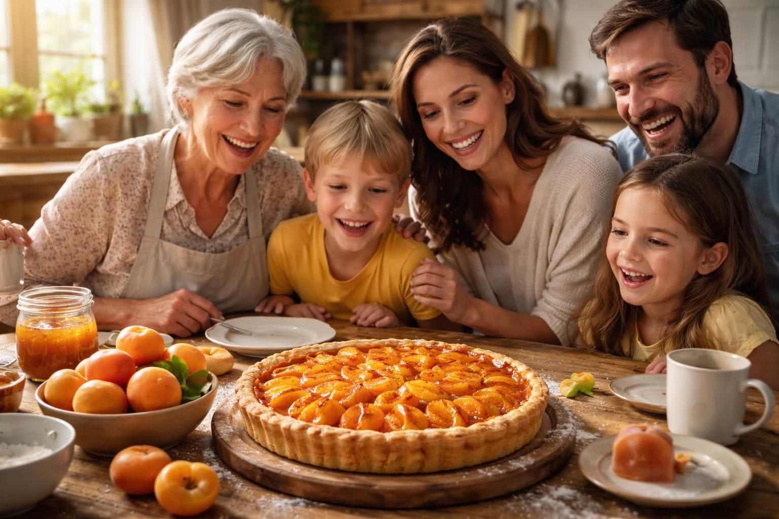 découvrez la recette de grand-mère de la tarte aux abricots, un dessert traditionnel et savoureux à partager en famille pour des moments gourmands et chaleureux.