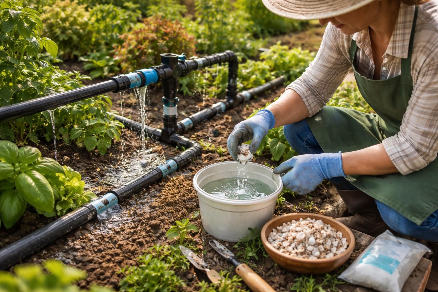 découvrez pourquoi il est important d'augmenter le ph de l'eau dans votre système d'irrigation et apprenez des méthodes naturelles efficaces pour y parvenir, afin d'optimiser la croissance de vos plantes.