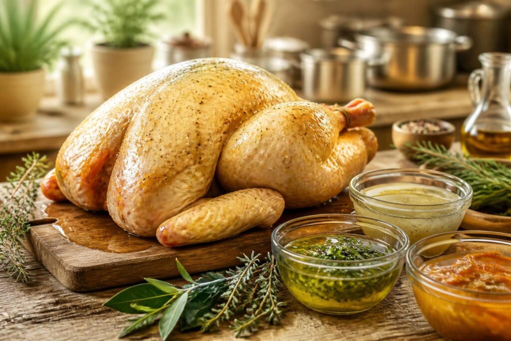 découvrez comment cuire un chapon moelleux grâce à nos astuces de cuisson et les meilleures marinades qui subliment sa tendreté et son goût.