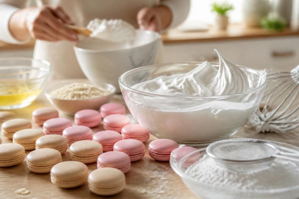 découvrez la recette facile du macaron avec meringue française pour épater vos invités à coup sûr. suivez nos astuces pour des macarons légers et délicieux.