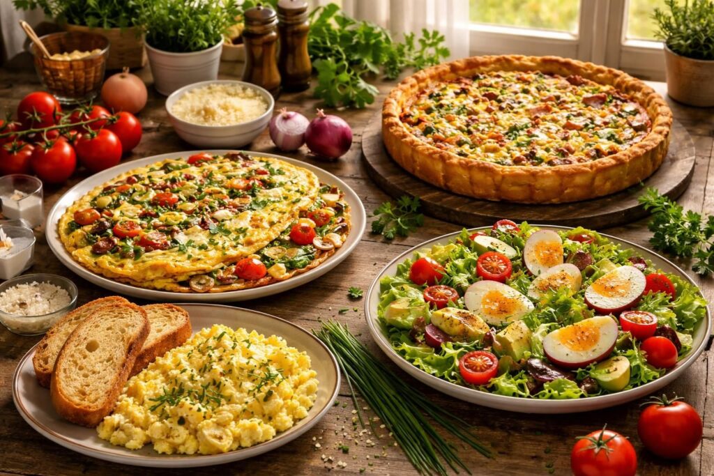découvrez des idées simples et savoureuses pour cuisiner de nombreux œufs et préparer des repas du soir variés et délicieux.