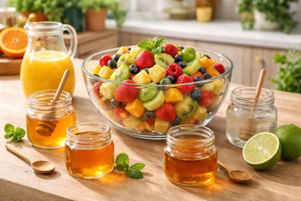 découvrez quel liquide choisir pour rendre votre salade de fruits saine et savoureuse, avec des astuces simples pour sublimer votre recette.