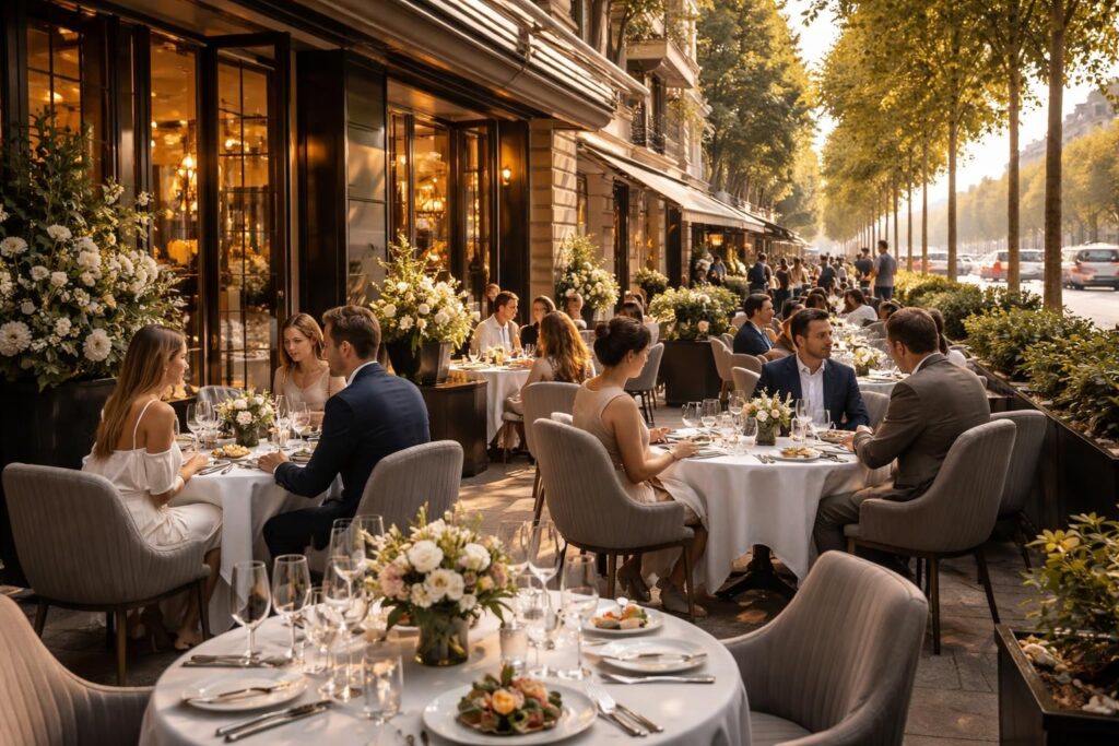 découvrez notre guide des meilleurs restaurants sur les champs élysées, idéal pour les gourmets à la recherche de saveurs nouvelles et d'expériences culinaires uniques.