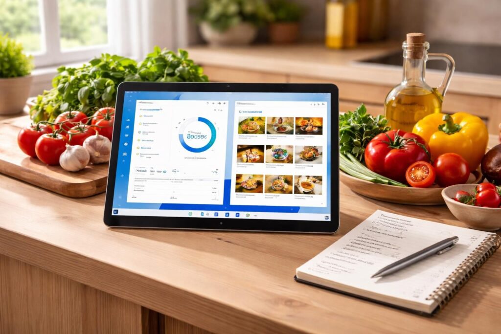 découvrez comment une tablette windows 11 peut optimiser votre budget courses et faciliter la planification de vos menus pour une organisation efficace et économique.