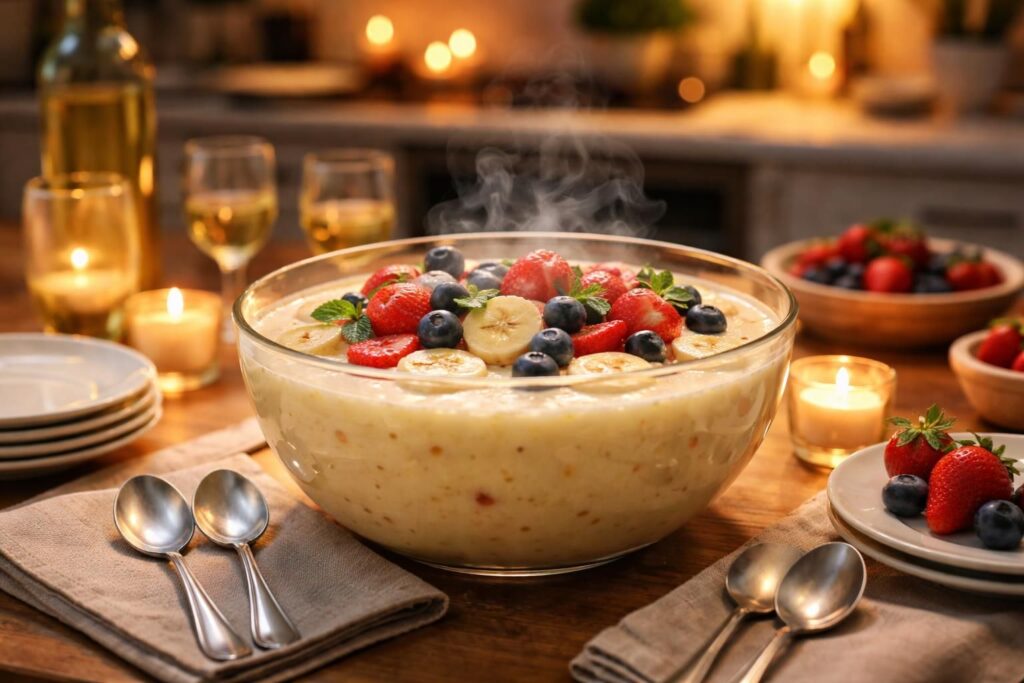 découvrez une recette simple et délicieuse de pudding pour sublimer vos soirées et régaler vos invités en toute simplicité.