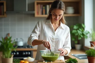 Comment réaliser une sauce verte persil échalote onctueuse